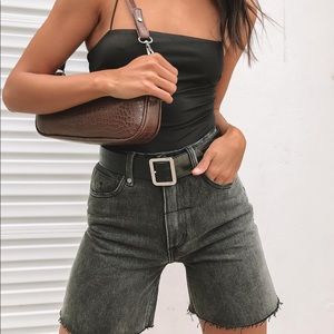 Pretty little thing black bodysuit